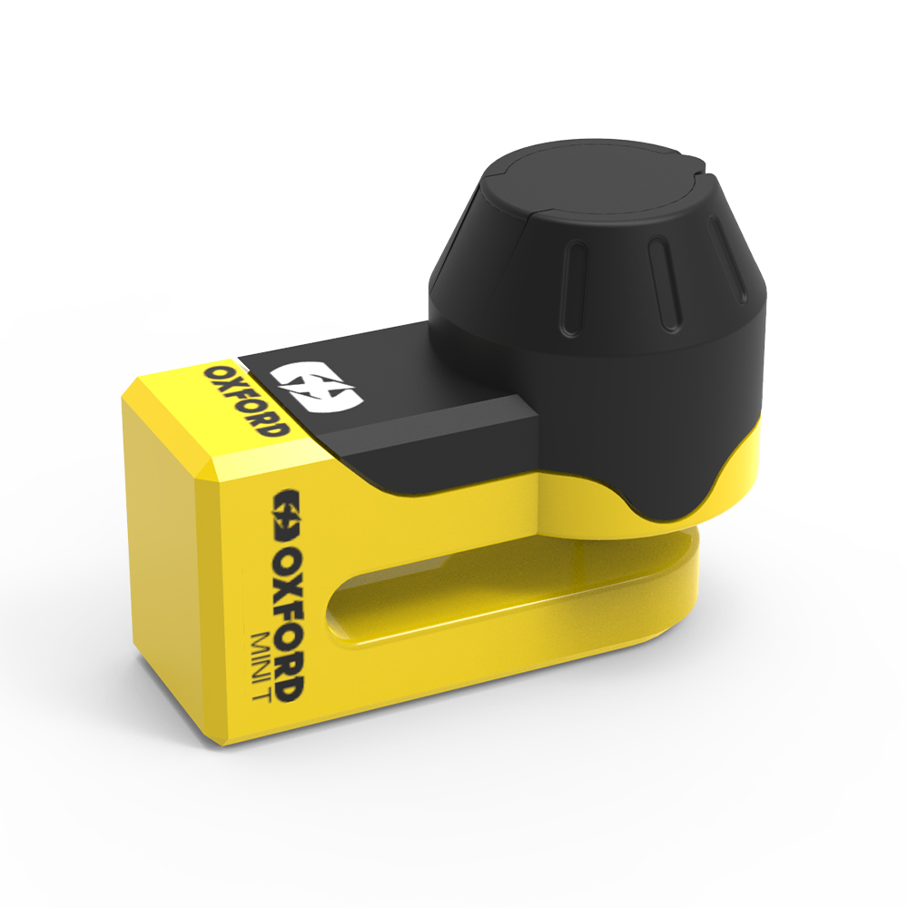 Oxford MINI T DISK LOCK YELLOW